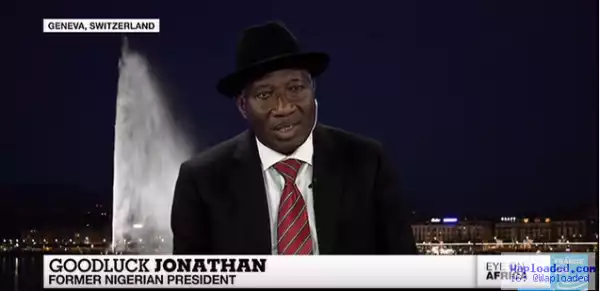 Video: The Equipments Buhari Is Using To Fight Boko Haram Are Bought Under My Administration - Goodluck Jonathan Reveals